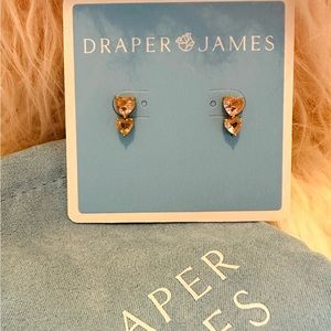 💗Draper James Pink Heart Earrings